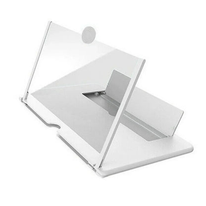 12/10" Phone Screen Magnifier 3D HD Phone Enlarger Cell Phone Magnifier for Seniors Video Watching Movie Night Home Travel Break
