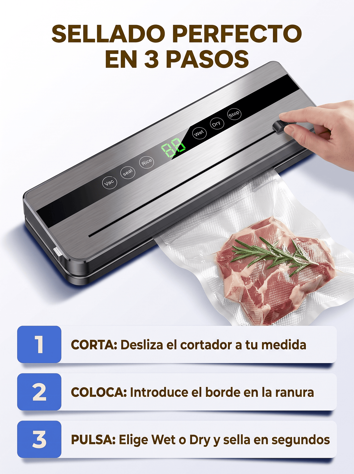 Skavas™ | Envasadora al Vacío Profesional