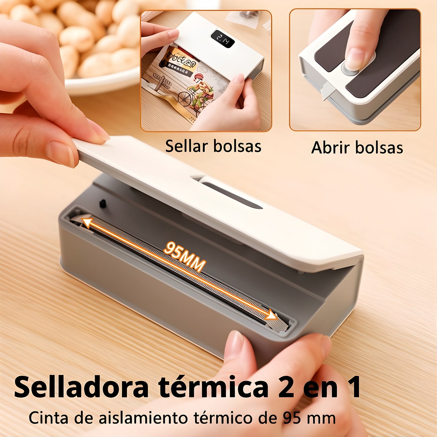 Skavas | Mini Sellador Térmico Recargable